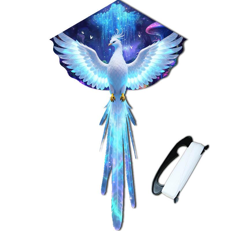 Children's Cartoon Phoenix and Peacock Kite - Auspicious Bird Kite for Cross-Border Fun