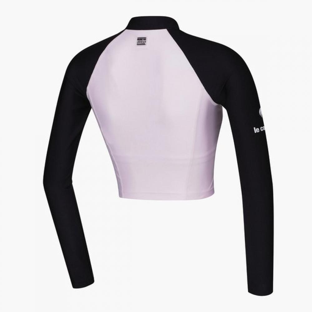 Le Coq Sportif Long sLeeve Half Zip Rash Guard Lpk Qp222srl51