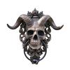 Stylish American Resin Skull Ram Head Wall Decor Unique Synthetic Resin Craft