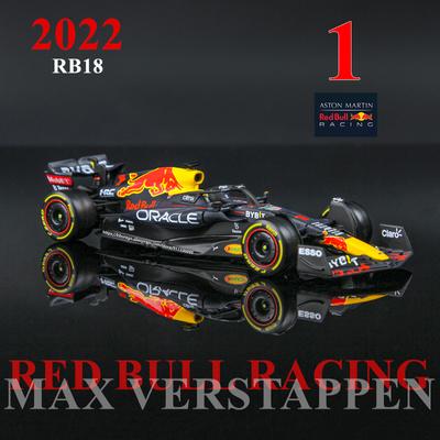 Bburago 1:43 2022 F1 Red Bull Racing RB18 1# Verstappen 11# Perez Pintura Especial Fórmula 1 Liga Super Toy Car Modelo