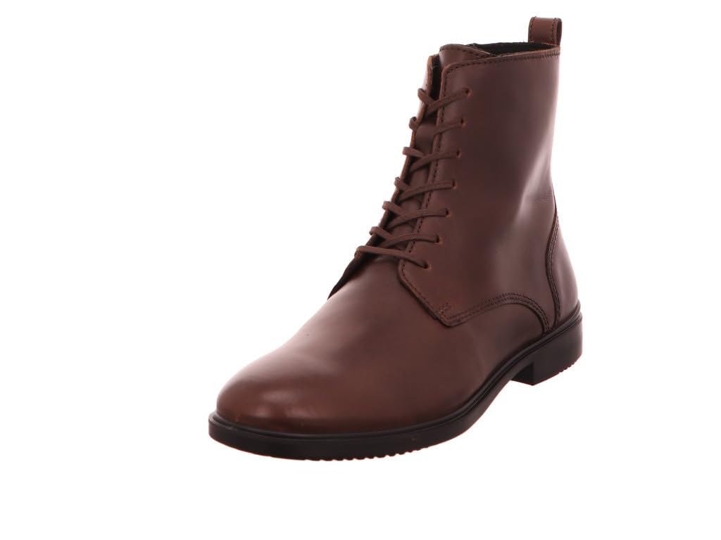 

ECCO Genuine Leather Lace-Up Mid-Cut Dress Boots, Classic Size 15, EU35
