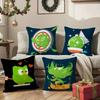 Cute Cartoon D-Duolingos Pillow Case Silky elegant Comfort Sofa Bed Invisible zipper Beach pillowcase