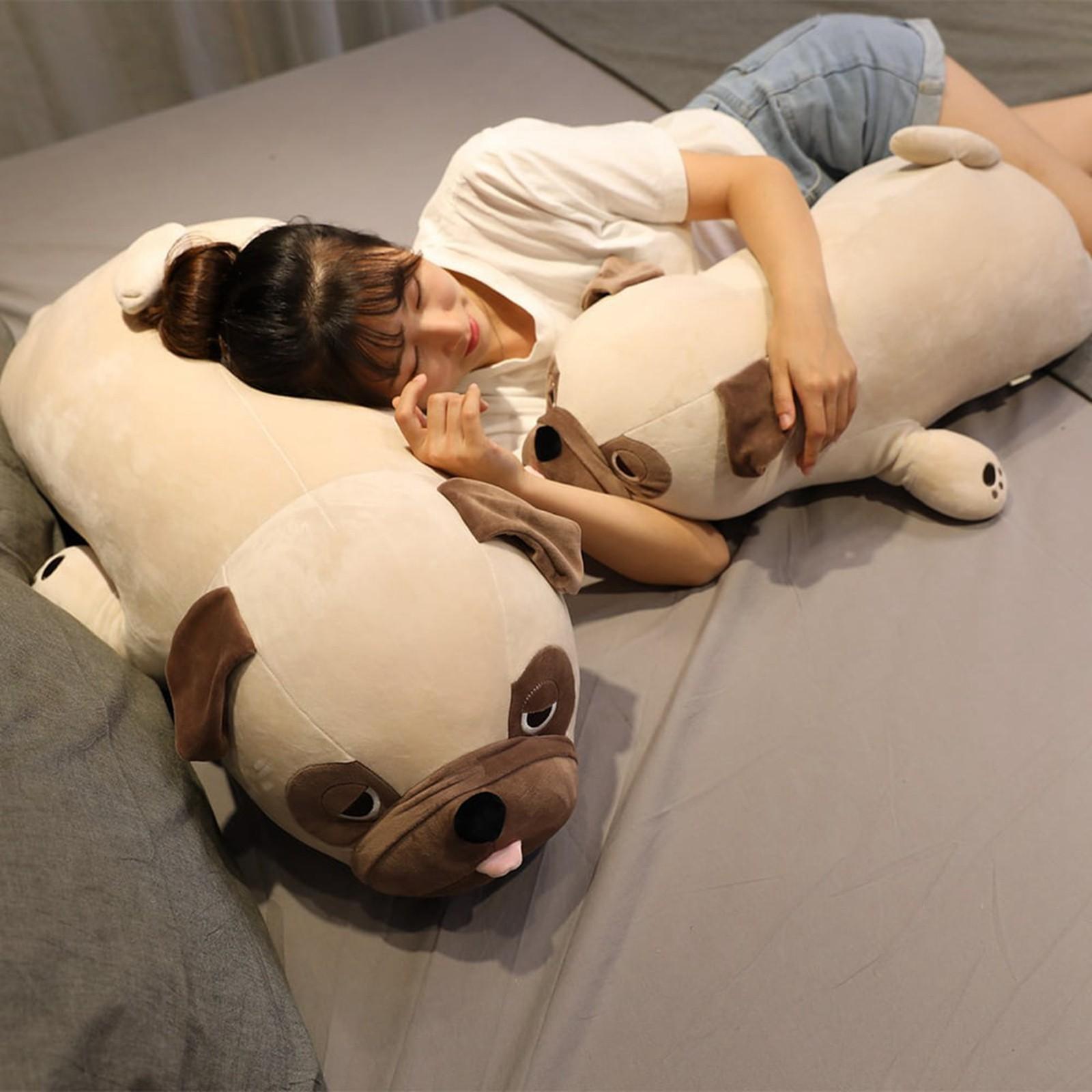 

Плюшевая мягкая игрушка для собаки, детская подушка с мультяшной собакой, удобный коврик для сна, мягкая плюшевая игрушка One Size