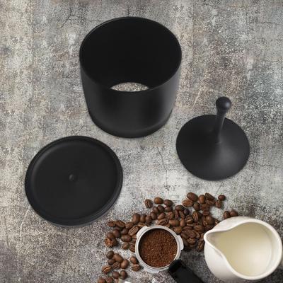 Anti Flying Dust Powder Cup Dosing Rings Press 58mm Detachable Design Feed Part for Coffee