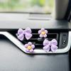 Bow Knot Design Car Air Vent Clips 8PCS Multi-Pack Dashboard Decorations  For Automobile Truck