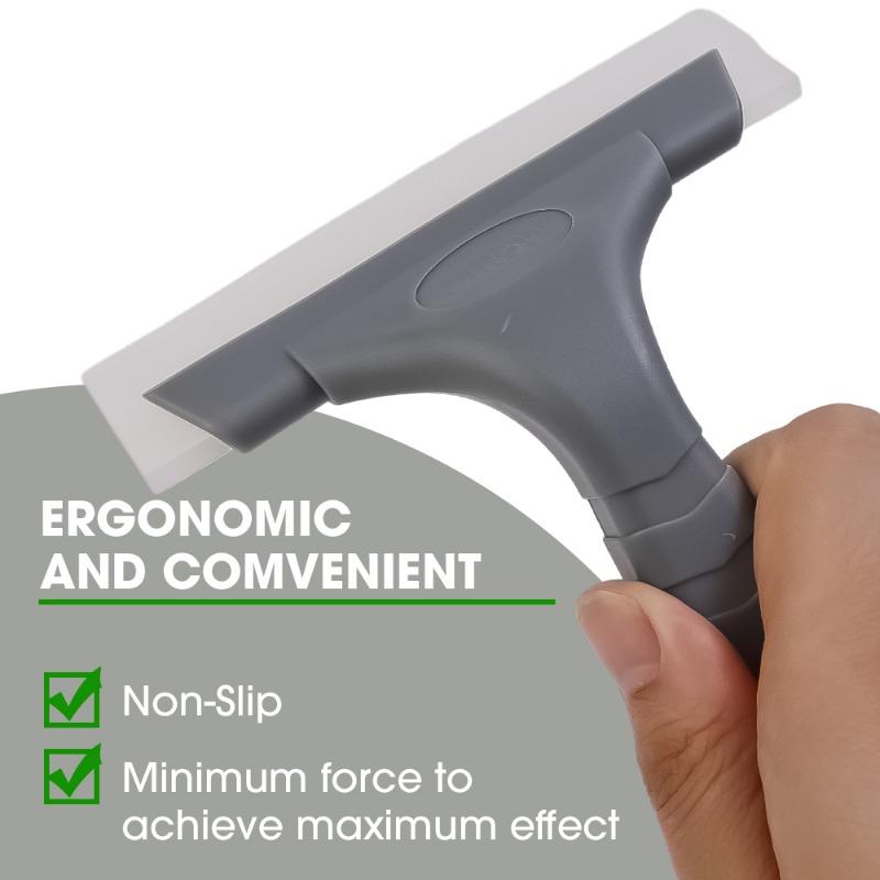 Car Water Scraper Silicone Cow Tendon Squeegee Tool Car Window Home Floor Cleaning Knife Scraper Car Wrap Tools