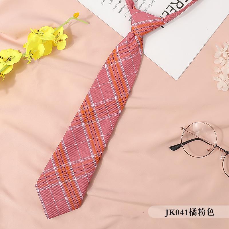 Japanese Plaid Black Bow Tie Collar Rope Women'S Necktie College Wind Streamer Jk Bow Shirt Ins Sailor Suit