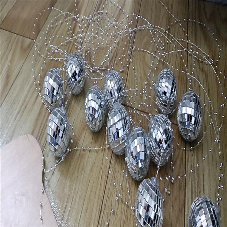 Colorful Disco Ball Laser Necklace for Kids - Fun Pendant for Parties and Holidays