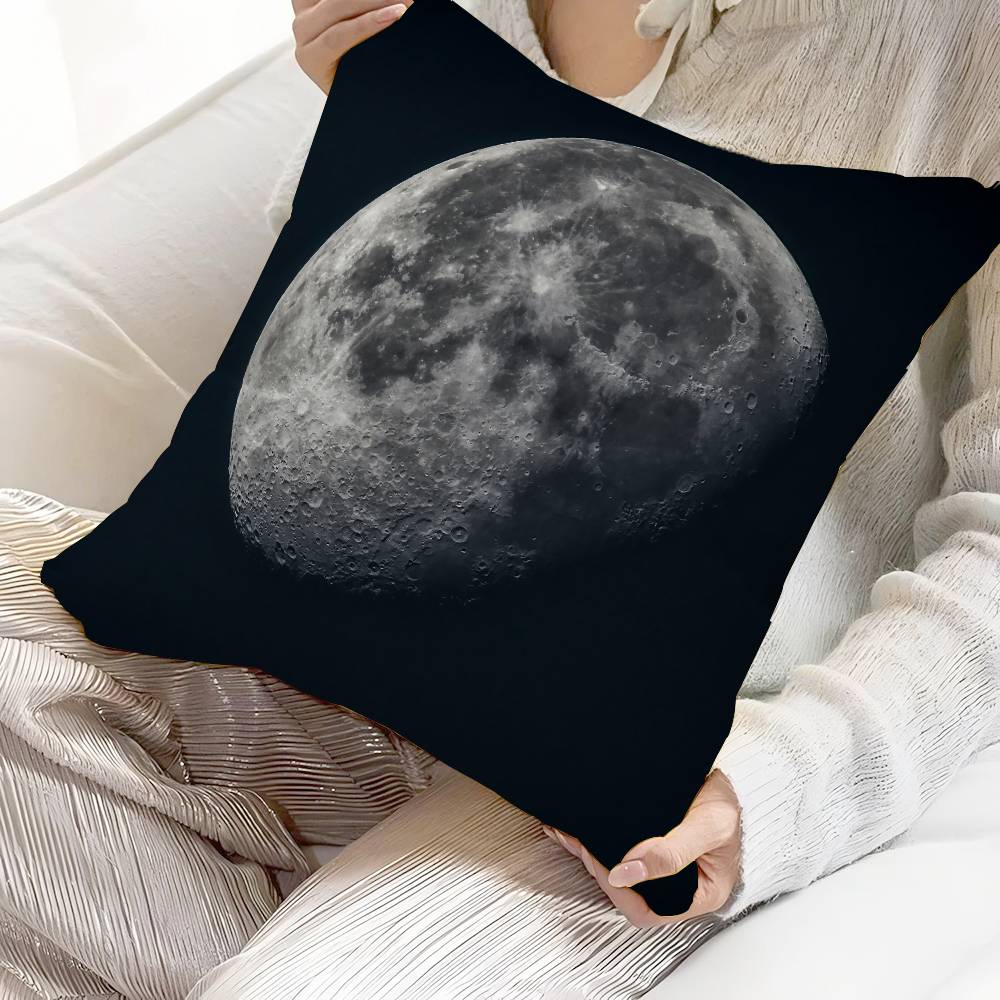 Aesthetic Moonlight Pattern Cushion Cover Car Throw Pillow Case For Sofa Car Christmas Gift 40X40Cm 45X45Cm