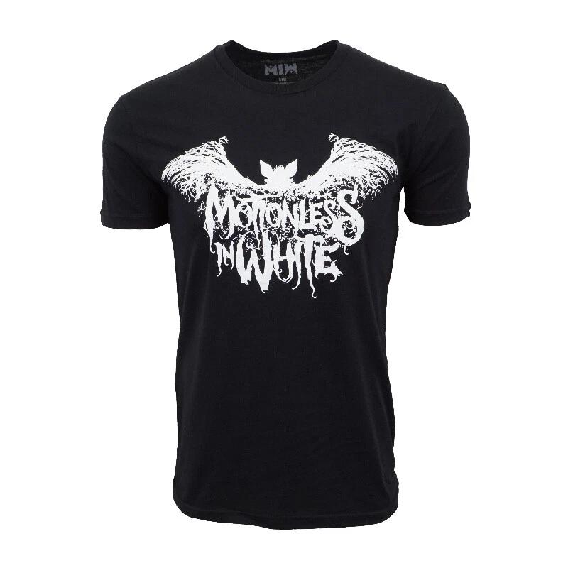 Unisex Adult Casual Music MOTIONLESS IN BAT US 2017 TOUR T SHIRT T-... XXXL