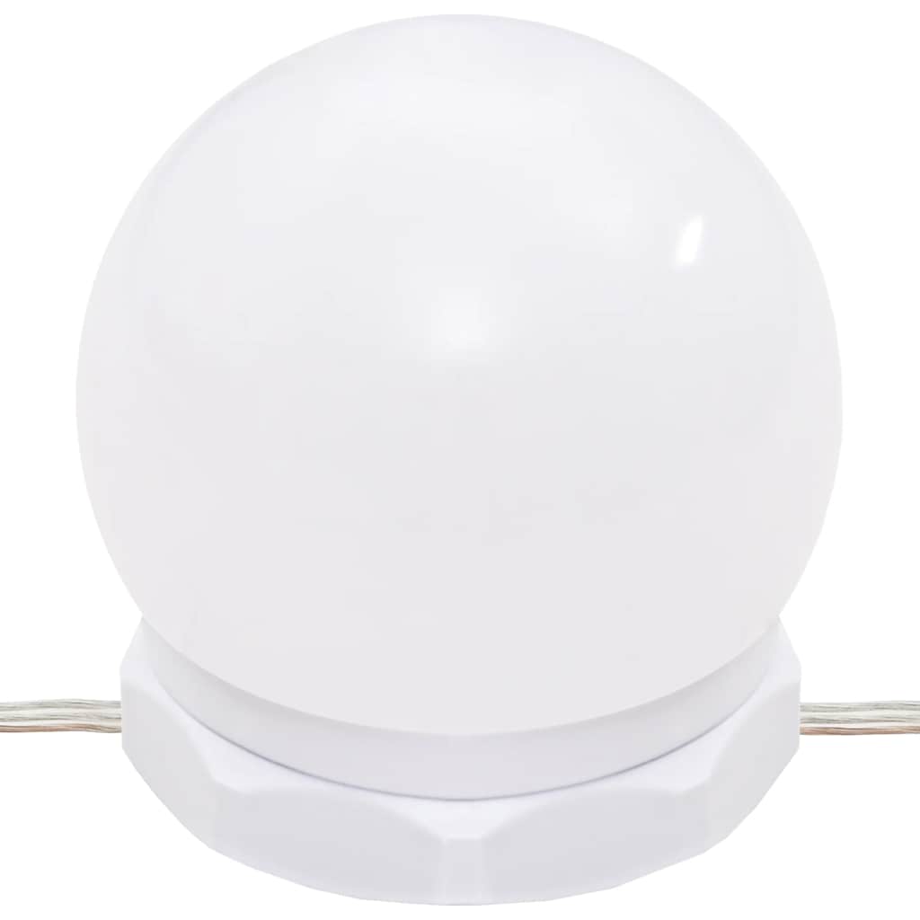 Vidaxl Toaletka Z Led, Przydymiony Dąb, 60X40X140 Cm
