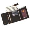 Cowhide Men's Purse Retro Fashion Vintage Pattern Male Leather Short Clutch Bag Luxury Designer Man Gift Coin Purse Wallet