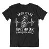 Music Is Life Poetry‑Art Funny Best Textile Idea T‑Shirt