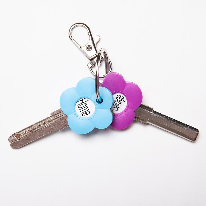 10Pcs Waterproof Flower Silicone Keycap Covers Anti-Scratch Key Protection Cases for Home Desktop Keyboard Decor