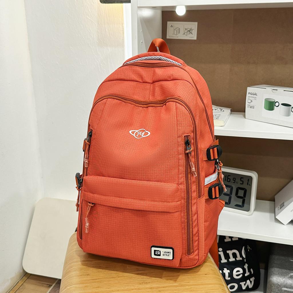 Schoolbag New Korean Version Backpack Large Capacity Junior High School Student Schoolbag Female High Value Simple Versatile Travel Backpack