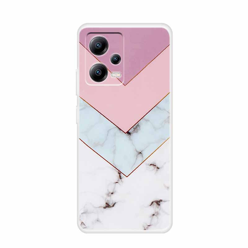 For Xiaomi Poco X5 5G Cases PocoX5 Pro Clear Marble Soft TPU Silicone Back Cover for Xiaomi Poco X5 Pro 6.67" Coque X5Pro PocoX5