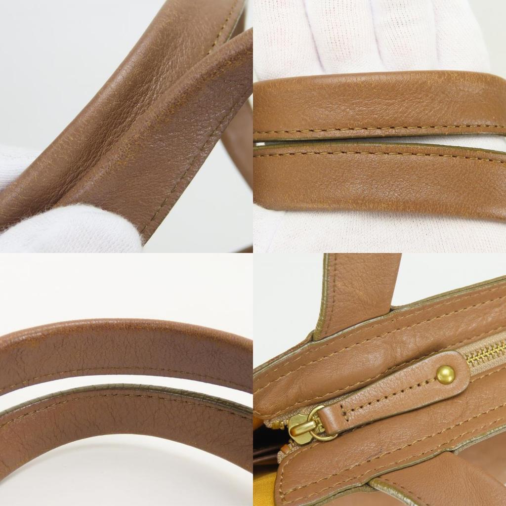 Used Dakota Tote Bag leather Brown
