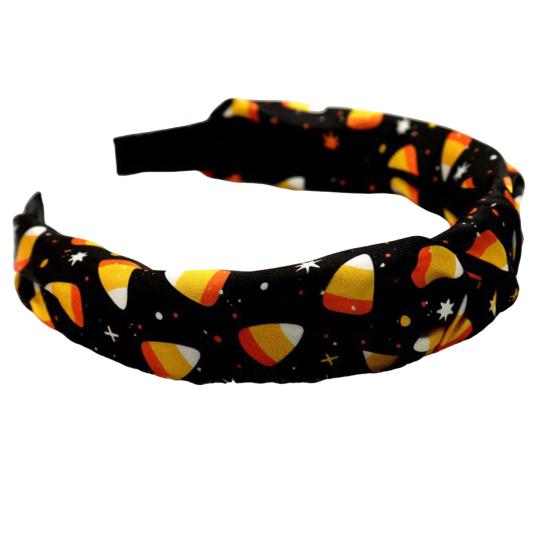 Bentiță Halloween Pânză de păianjen Pălărie de vrăjitoare Liliac Fantomă Model Lună Nodată Înfrumusețată Cerc de păr Lat Accesorii de păr