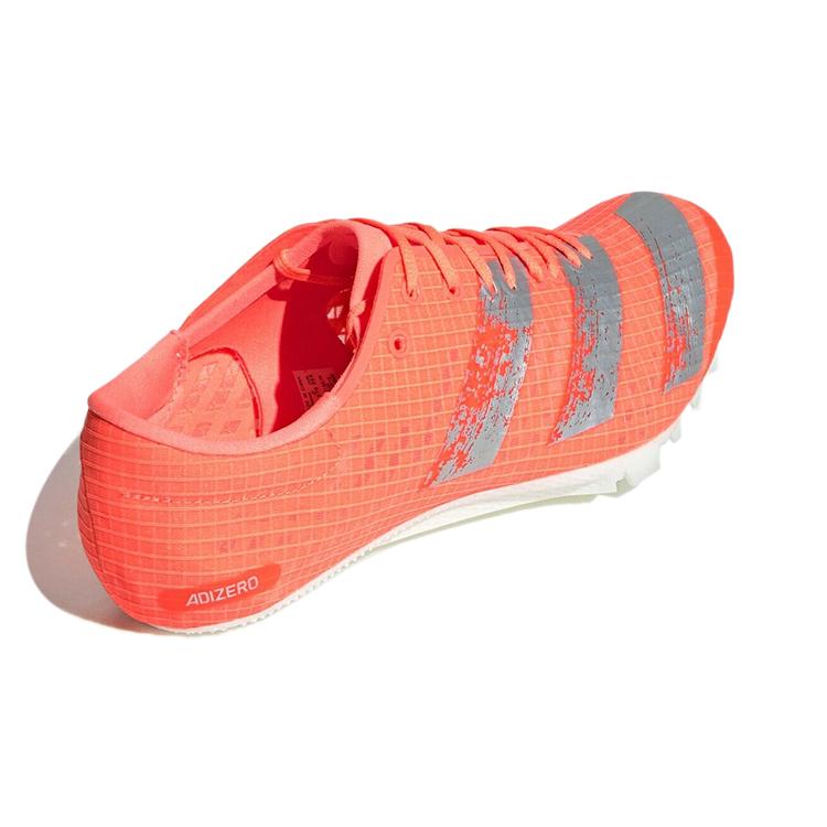 New Adidas Adizero Finesse Spikes 'Signal Coral Silver Metallic' EE4598