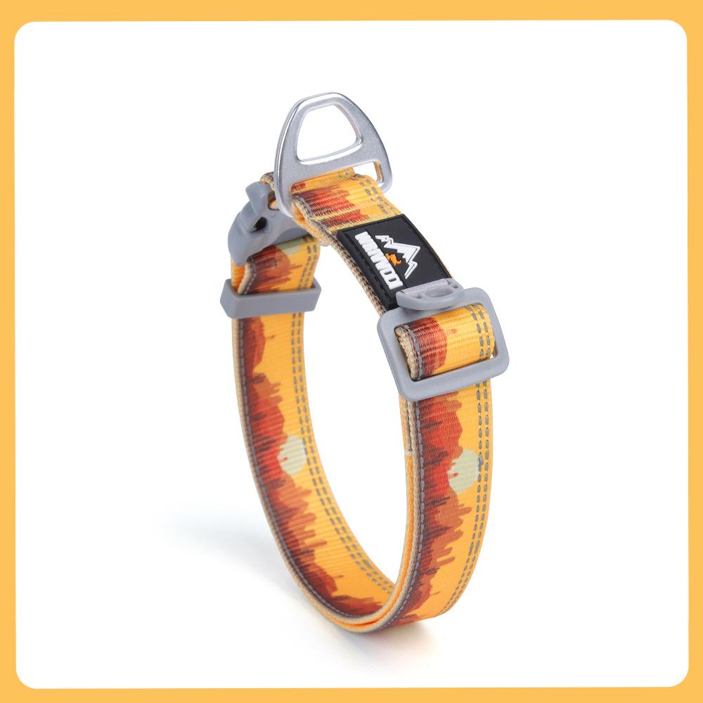 

Dog leash Comfortable non-neck leash Pet collar Dog reflective leash Adjustable leash collar L пустынный