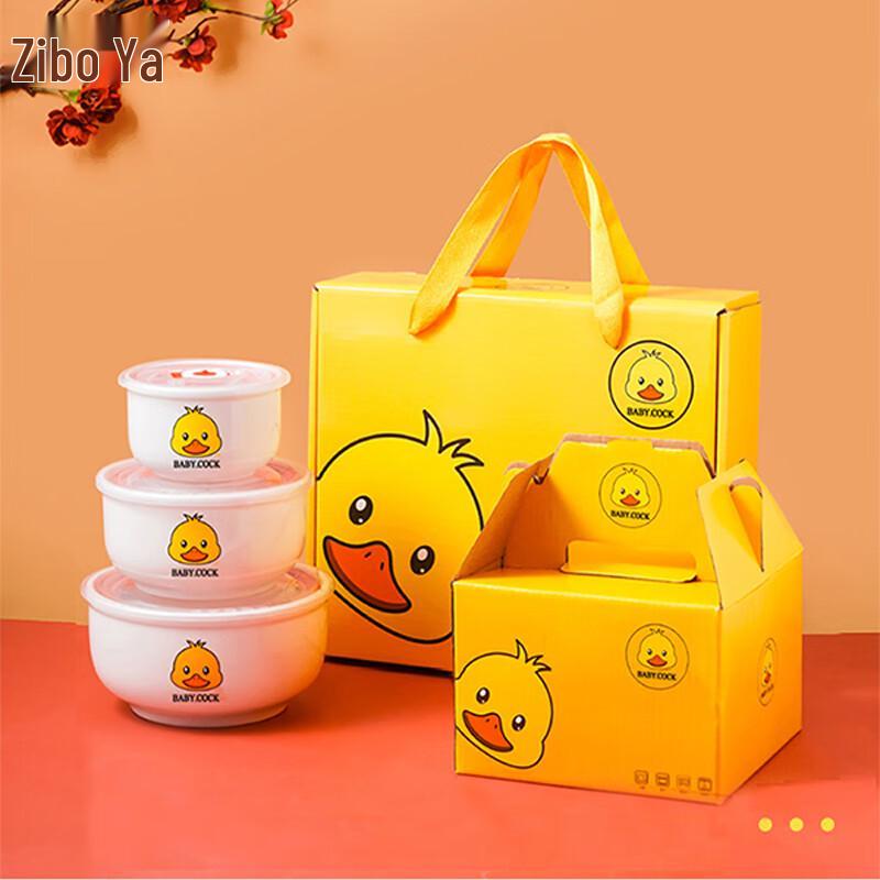 Набор керамических мисок для хранения продуктов Zhipoya