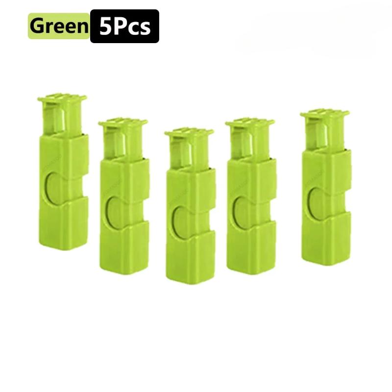 20/1 Stück Wiederverwendbare Lebensmittelverschlussklammern Brot Aufbewahrungsbeutelklammern für Snack-Verpackungsbeutel Federklemme Küchenorganisation Verschlussklemme