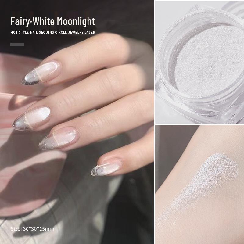 Hailey's Moonlight Iridescent Fairy Pink Mirror Powder