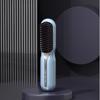 Piastra per capelli portatile wireless a doppio uso con ioni negativi, sicura per i capelli, per lisciare e arricciare, facile da caricare.
