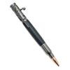 Brass Sandalwood Gun Handle Ballpoint Pen, Engravable Submachine Gun Design