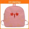 Minimalist Canvas Girls Backpack With Durable Stitching And Cushioned Straps For Kindergarten