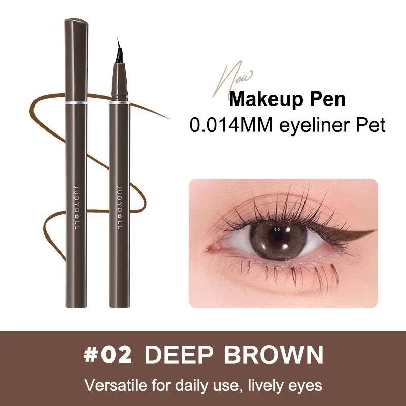 

Judydoll Liquid Eyeliner, Ultra Fine Liquid Eyeliner Waterproof with Smooth Strong Fibres, Smudge-proof, Longwearing, Eye Liners 400mg