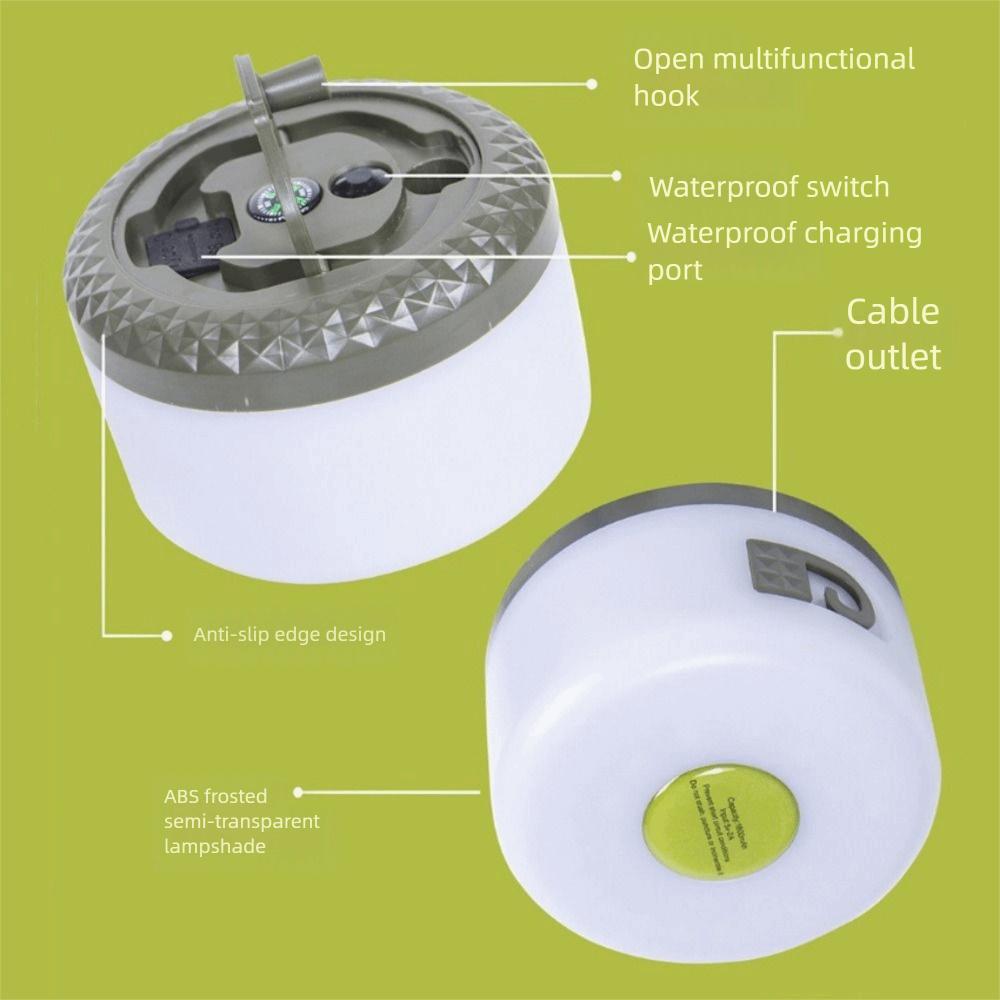 10M Outdoor Camping Lamp USB Charging Waterproof LED Fairy Lights with 8 Modes Folding Christmas Lights String Outdoor