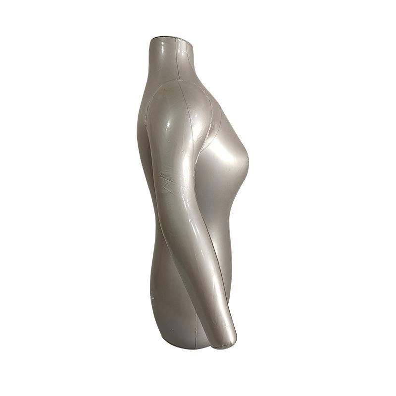 PVC Inflatable Female Mannequin Torso for Clothing Display