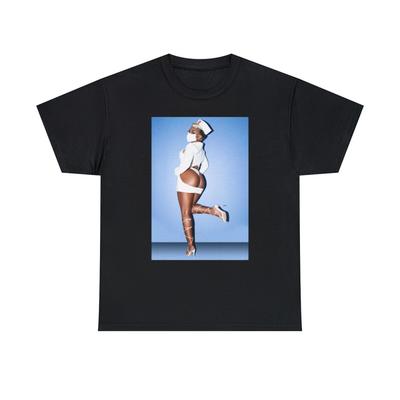 Megan Thee Stallion Nurse Sizes S - 5XL Unisex Heavy Cotton Tee Shirt Hot Summer