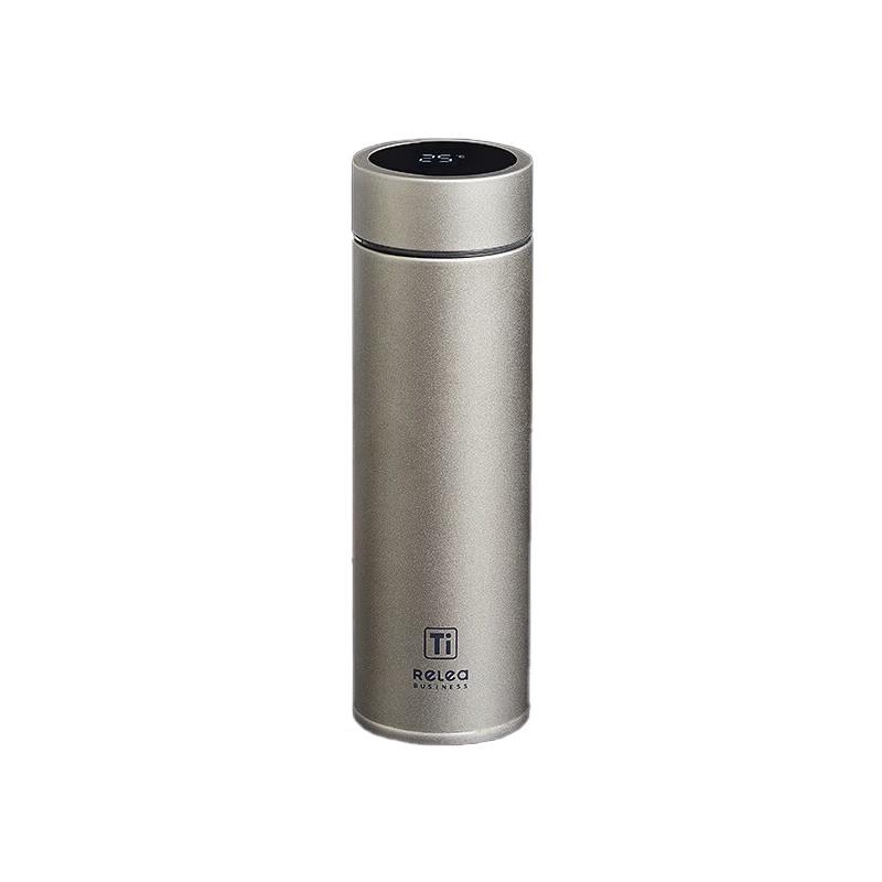 RELEA Pure Titanium Insulated Smart Tea Infuser Bottle
