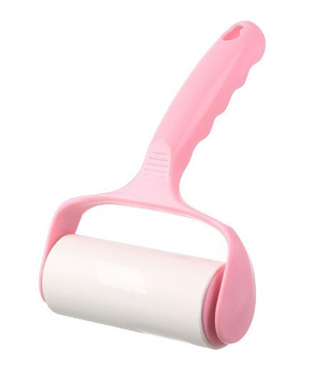 Sticky Fluff Roller Brush, Removes Pet Hair and Clothing Dust, Reusable Roller Type Hair Sticking Tool