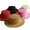 Cappello di Paglia Estivo 2026 Nuovo Cappello di Paglia Francese a Tesa Piatta Elegante Cappello da Sole da Esterno per Donna Cappello Estivo gorras spiaggia