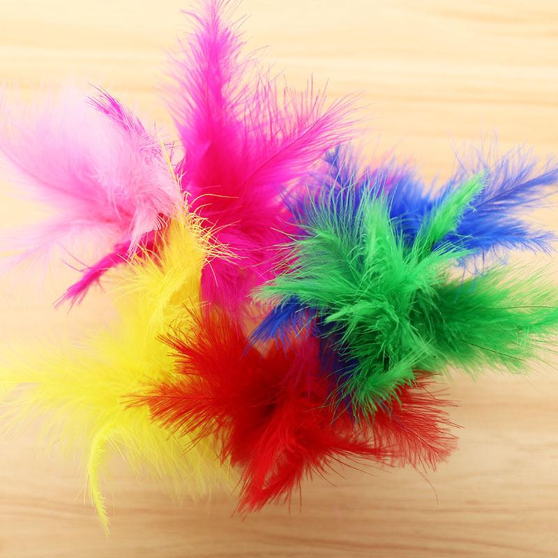 5 PCS Plumes Colorées Volant à Pied Jianzi Chinois Fitness Divertissement Pour l'Exercice Physique Sports de Pied Jeu de Jouet d'Extérieur
