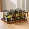 Naijiang Glass Teacup Set with Handle
