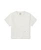 SNOWPEAK APPAREL Root Women'S Pocket Short Sleeve T-Shirt (S25Mwrts61) Off White