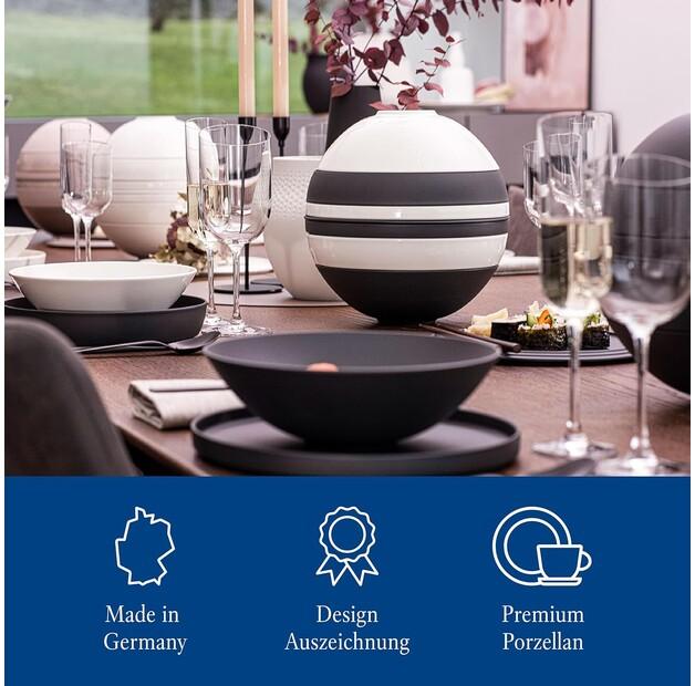 Сервиз Villeroy & Boch Iconic La Boule чёрно-белый, 7 предметов (1016659095)