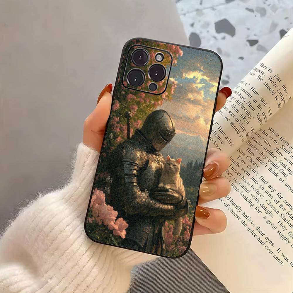 K-Knights T-Templar Phone Case Silicone Soft For IPhone 17 16 15 14 13 12 11 X XR Plus Pro Max Plus