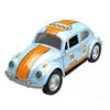 1/36 1955 Classic Retro Gulf Beetle Alloy Pull Back Toy Car Model Boys' Car Model Children's Simulation