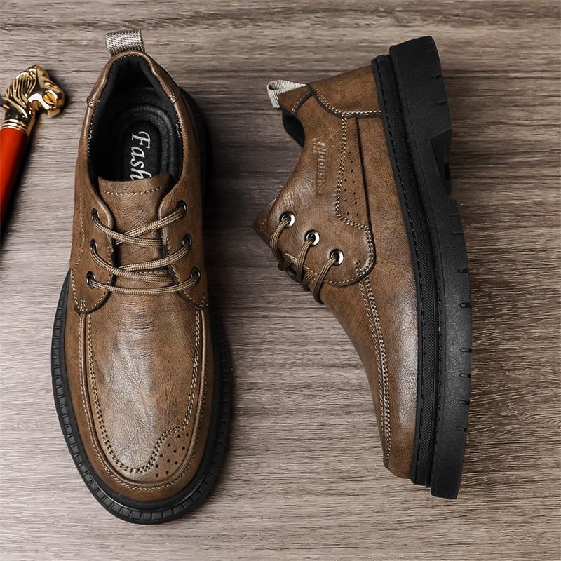 Fashion New Sneakers Bullock Men Classic Business Formal Shoes Handmade Men Oxford Shoes Handmade Men Business Footwear Walking Sneakers