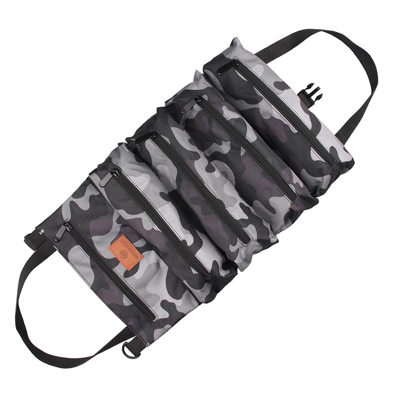 Verschleißfeste Canvas-Werkzeugtasche: Multifunktionaler Hardware-Organizer für Elektriker & Schreiner