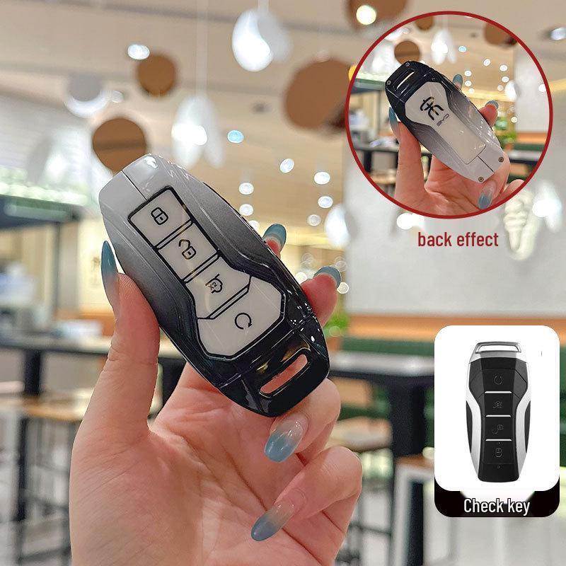 

2024 BYD Song LDMI Key Cover: Metal Shell with Buckle