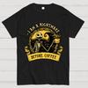 I Am A Nightmare Before Coffee Cotton Summer Casual Cool Loose T-Shirt