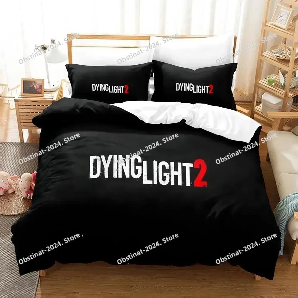 3d Game Dying Light 2 Stay Human Bedding Set Printed Bed Set With Pillowcase Bed Duvet Cover Single Double Queen Super King Size