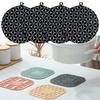 Silicone Induction Hob Protector Mat Set of 4 for Kitchen Cooktop Care