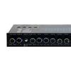 Vehicle Audio Equalizer 9 Band Adjustable DSP Chip Metal Case Subwoofer Output for Car Boat RV
